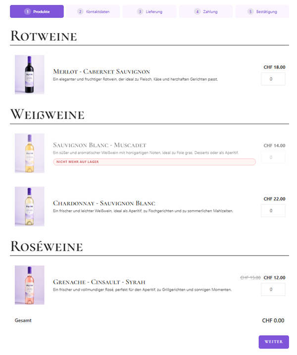 Screenshot 1 des Pay4All-Shop-Plugins
