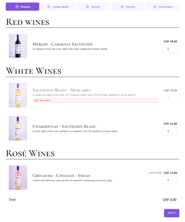 Screenshot 1 of the Pay4All Shop plugin